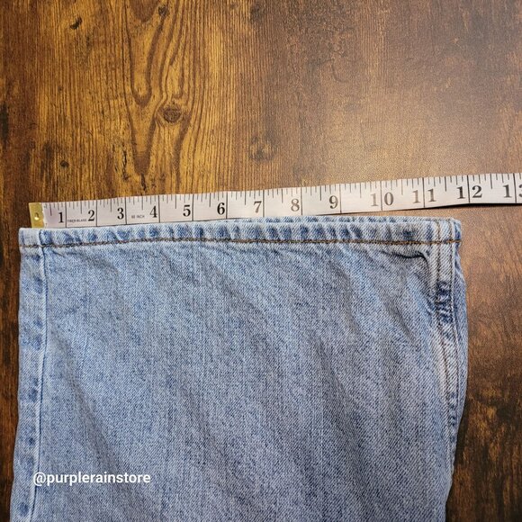 Vtg Levi's Shorts 36 Relaxed Fit 550 Jhorts Medium Light Wash Cotton Denim Y2K - Picture 9 of 10